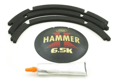 Reparo Eros E12 Hammer 6.5k - 3.250w Rms - 4 Ohms Cor Preto