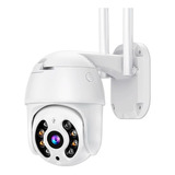 Camera Wifi Externa Full Hd Vigilância 360° Speed Dome Ptz Cor App-icsee