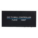 Controlador De Pared Nk-bt14 Para Tv De 4 Canales, 2x2 1x3 1