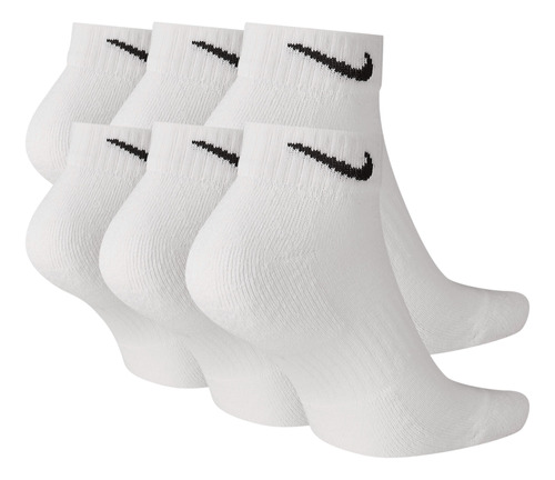 Calcetines Nike Everyday Cushioned Unisex Blanco