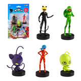 Sellos Miraculous Ladybug, Paquete De 5, Recuerdos De Fiesta