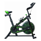 Bicicleta Fija Centurfit Mkz-jinyuan10kg Para Spinning Color Negro Y Verde