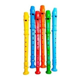 Kit 10 Flautas Maluca Brinquedo Musical Infantil Brinde Fest