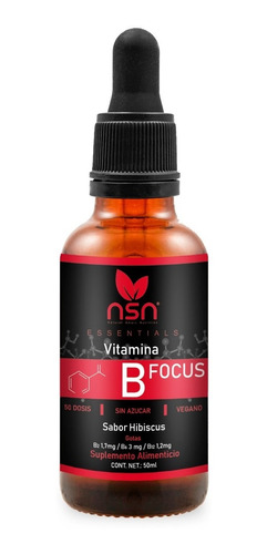 Vitamina B Focus | Complejo B Vitamínico En Gotas | 