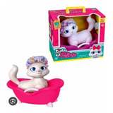 Brinquedo Gata Felicia Banho Com Acessórios - Super Toys