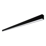 Perfil Led Dyna Negro 120cm Dinámico Lineal 25w Lk  