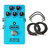 Pedal De Chorus Analogico Mxr M234 Con 4 Cables Libres