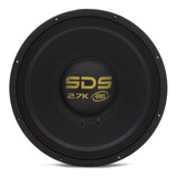 Eros Sds 15 Pol 1350w Rms Subwoofer 2.7 Falante 8 Ohms Galva