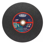 Disco Corte Tyrolit Xpert De 350 X 3 Mm Sensitiva 14 Pulgadas Plano 355x3 Hierro 350x3 Metal Inoxidable Color Negro