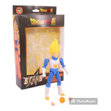 Figura Súper Saiyan Vegeta Articulada Dragon Ball Z.