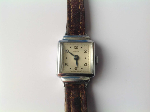 Reloj Antiguo Dama Sinsa Cuerda Suiza 40s No Casio Swatch 