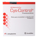 Cys-control 5 Gr Caja X 20 Sobres