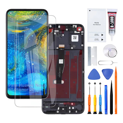 Pantalla Para Huawei Nova 5t \u002F Honor 20 Con Marco Negro | Envío gratis