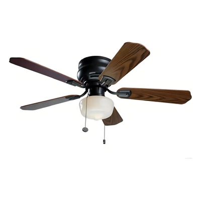 Ventilador Abanico De Techo Middleton Café Con Luz 42pl [x2] Color De La Estructura Negro Con Café | Envío gratis
