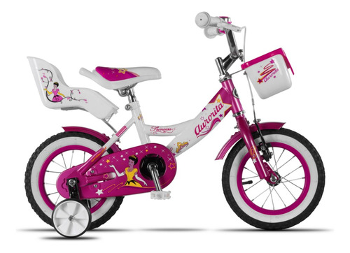 Bicicleta Aurorita Princesa 12 Infantil Oferta 