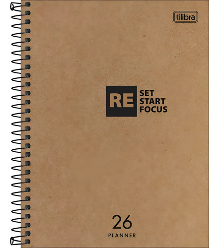Planner Espiral Tilibra Kraftwork M7 17,7 X 24 Cm | MercadoLivre