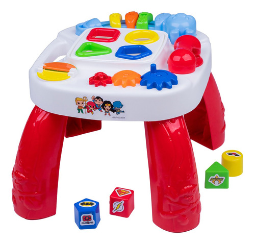 Mesa Didática Play Time De Atividades Mesinha Infantil 