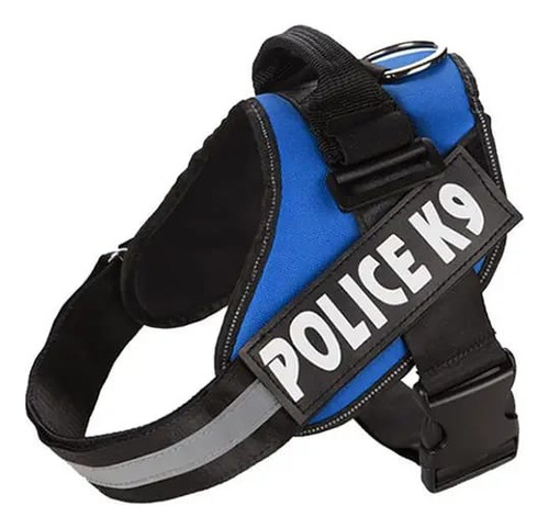 Arnés Police K9 Reforzado Para Perros Grandes L - Xl - Xxl