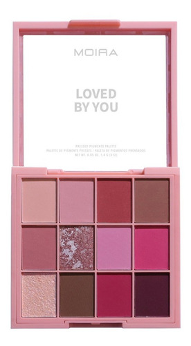 Paleta De Sombras Moira Cosmetics Love By You 12 Tonos Gbc