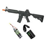 Rifle Airsoft Aeg M4a1 Sb Fullmetal Fm-04+carregador+bateria