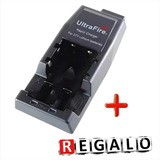 Cargador De Baterías Li-ion 18650 Ultrafire + Regalo + Envío