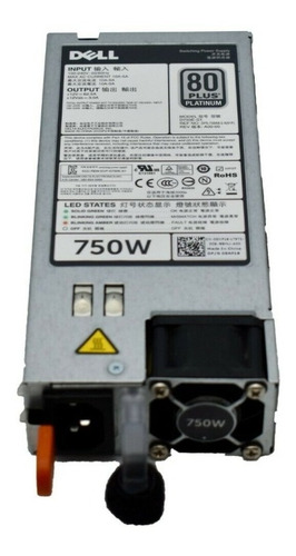 Fonte Dell Poweredge 750w R720 T320 T420 T620 Dl4000 05nf18