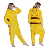 Kigurumi Pijama Mameluco Disfraz Pikachu Cosplay Moda Kawaii