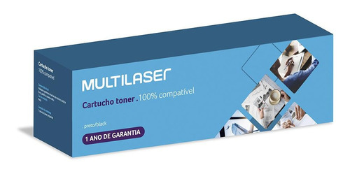 Cartucho Toner Multilaser Para Hp Modelo Cf226x - Preto