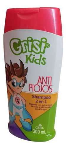 Shampoo Grisi Kids Anti Piojos 300ml Crayones De Regalo