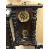 Reloj Pared Pendulo Antiguo Funcionando Falta Campana