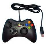 Joystick Con Cable Compatible Con Xbox360 - Negro
