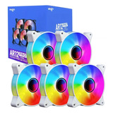 5 Coolers Fans Infinity 120mm | Aigo Ar12 Pro Argb + Pwm