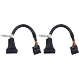 Header Usb 3.0 A Usb 2.0, 19 Pin Usb3.0 Macho A 9 Pin Usb2.0