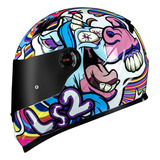 Capacete Ls2 Lançamento Bullet Feminino Moto Fechado Ff358