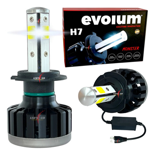 Kit Led 4 Caras H11, H9, H8, H7, 9005, 9006 12500 Lumenes | Meses sin interés