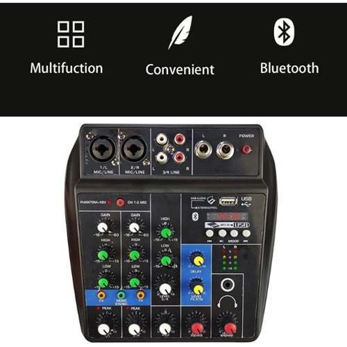 Mesa De Mezclas Sound Table Digital Professional De 4 Canale