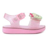 Sandália Infantil Feminina Mar & Cor Summer Baby Rosa - 3550