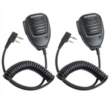 Baofeng Paquete De 2 Micrfonos Originales Uv-5r Para Radio D