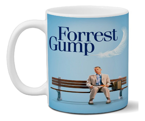 Taza De Cerámica - Vintage Forrest Gump Exclusiva Art H 78