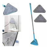 Mop Ajustável Triangular Limpeza Fácil E Com Eficiência