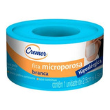 Fita Microporosa Cremer Branca Hipoalérgica 2,5cm X 4,5m