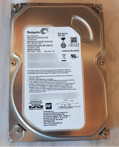 Hd 500gb Seagate Barracuda St500dm002