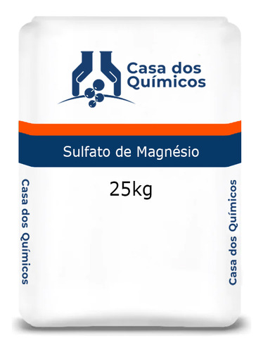 Sulfato De Magnésio 25 Kg - Adubo Foliar - Sal De Epsom