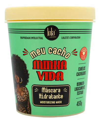 Lola Meu Cacho Minha Vida Mascara Hidratante Rulos 450gr