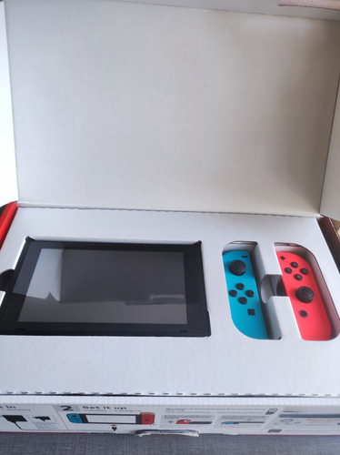 Consola Nintendo Switch 32 Gb Standard Rojo Neón/azul