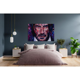 Cuadro  Canvas Pintura John Wick K.reeves 80*100cm