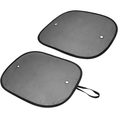 Sombrilla De Malla Negra Para Ventanilla De Coche Con Protec