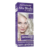 Tinte Crema Gris Súper Intenso Alfaparf Alta Moda 12111 Rubio Platino Es... Caja De 40 G