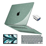 Funda Conbovo Para Macbook Air 13 M2 + C/teclado Glitter G