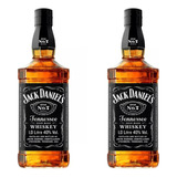 Whisky Jack Daniel's Tennesee Tradicional Nº7 1 Litro - 2 Un